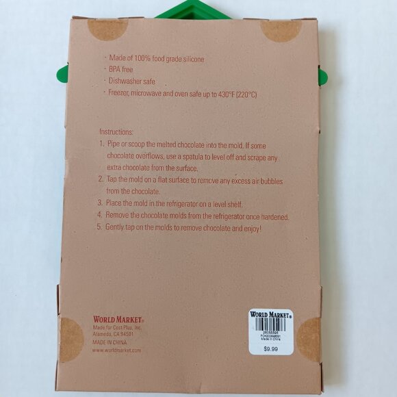 Cost Plus World Market Advent Calendar Silicone Chocolate Mold - Picture 2 of 9